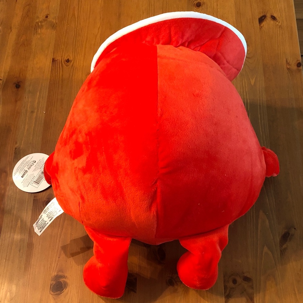 NWT 13.5-inch Kool-Aid Man Plush Red Character Pillow - Picture 8 of 10